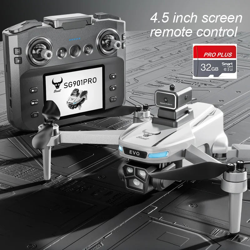 Drone 8K Professional GPS HD Camera Drones 5G WIFI FPV Video 4k UAV 5.9 inch large screen remote control RC Dron