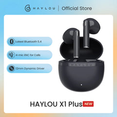 HAYLOU X1 Plus True Wireless Earphones TWS Bluetooth 5.4 Headphones