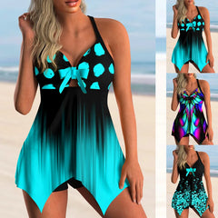 Women's Fashion Monokini Swimwear Two Piece Beach Swimwear