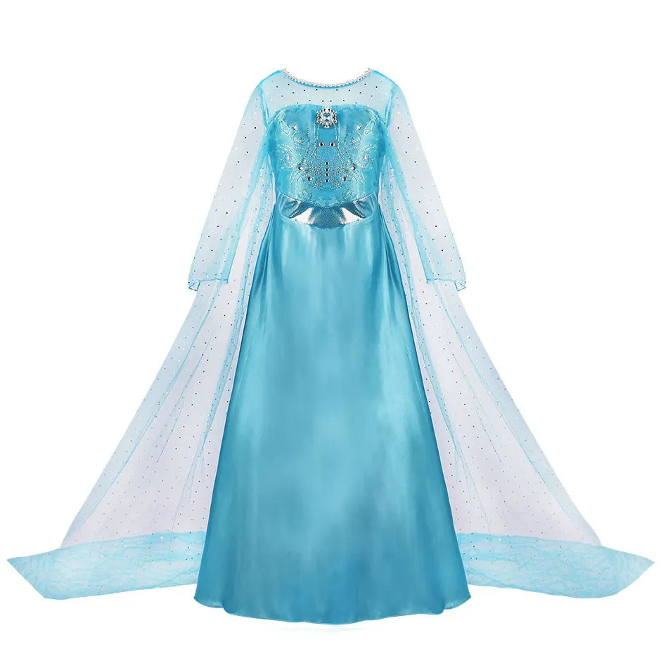 Costume Kids Halloween Cosplay Princess Dress