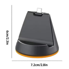 Charging Base With Type C For PlayStation Portal Game Console Portable PSP Stand Holder For PS Portal Game Accessories