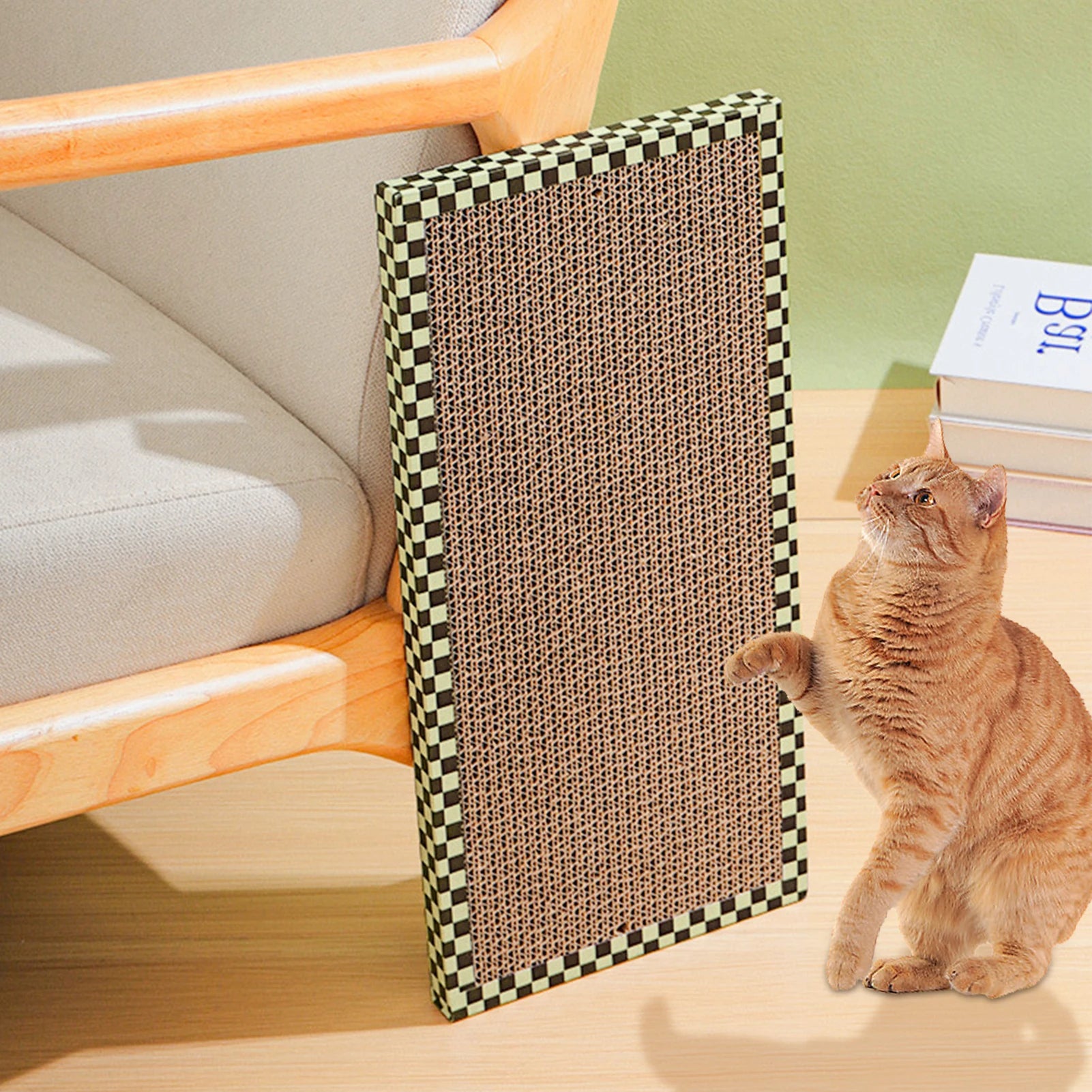 Coach Cat Scratching Board Furniture Protection Indoor Cat Scratcher