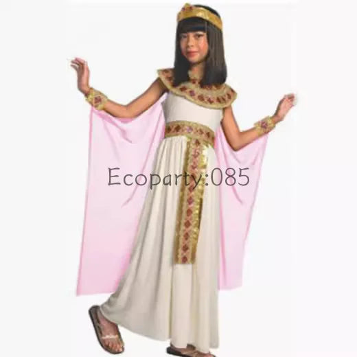 Ancient Egypt Egyptian Pharaoh Cleopatra Princess Costume for Children