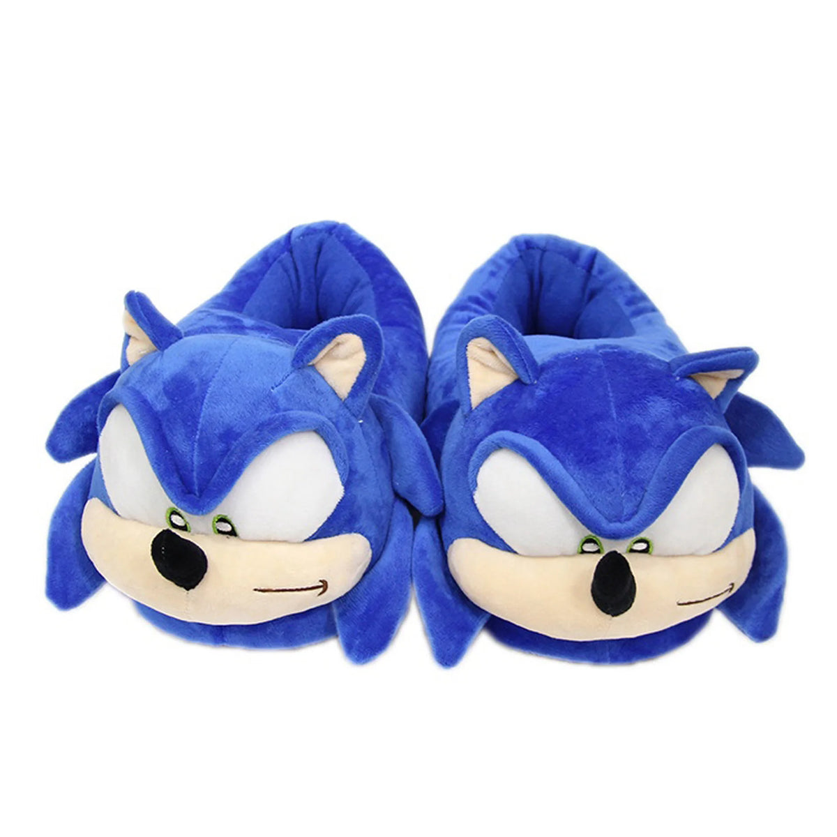 Anime Cartoon Kawaii Sonic Slippers Indoor Men Women Shoes Adult Size Winter Warm Slippers Children Surprise Gifts