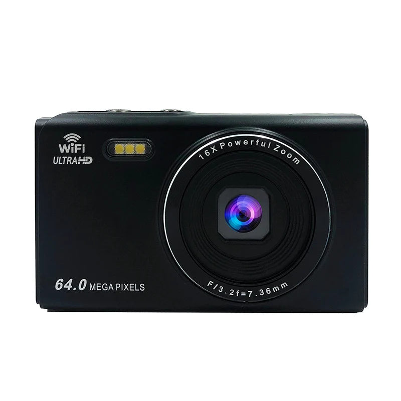 4K Camcorder Video Cameras Auto Focus 64MP Recorder 2.8 HD Inch Screen for YouTube