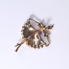 Women Brooch Elegant Women Crystal Metal Accessories