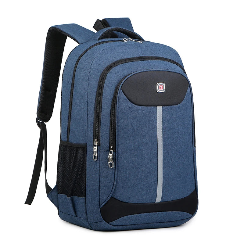 Fashion Casual Men's Backpack Men Bag Lightweight Nylon Fabric Travel Backpack School Bag Large Capacity Men's Laptop Backpack