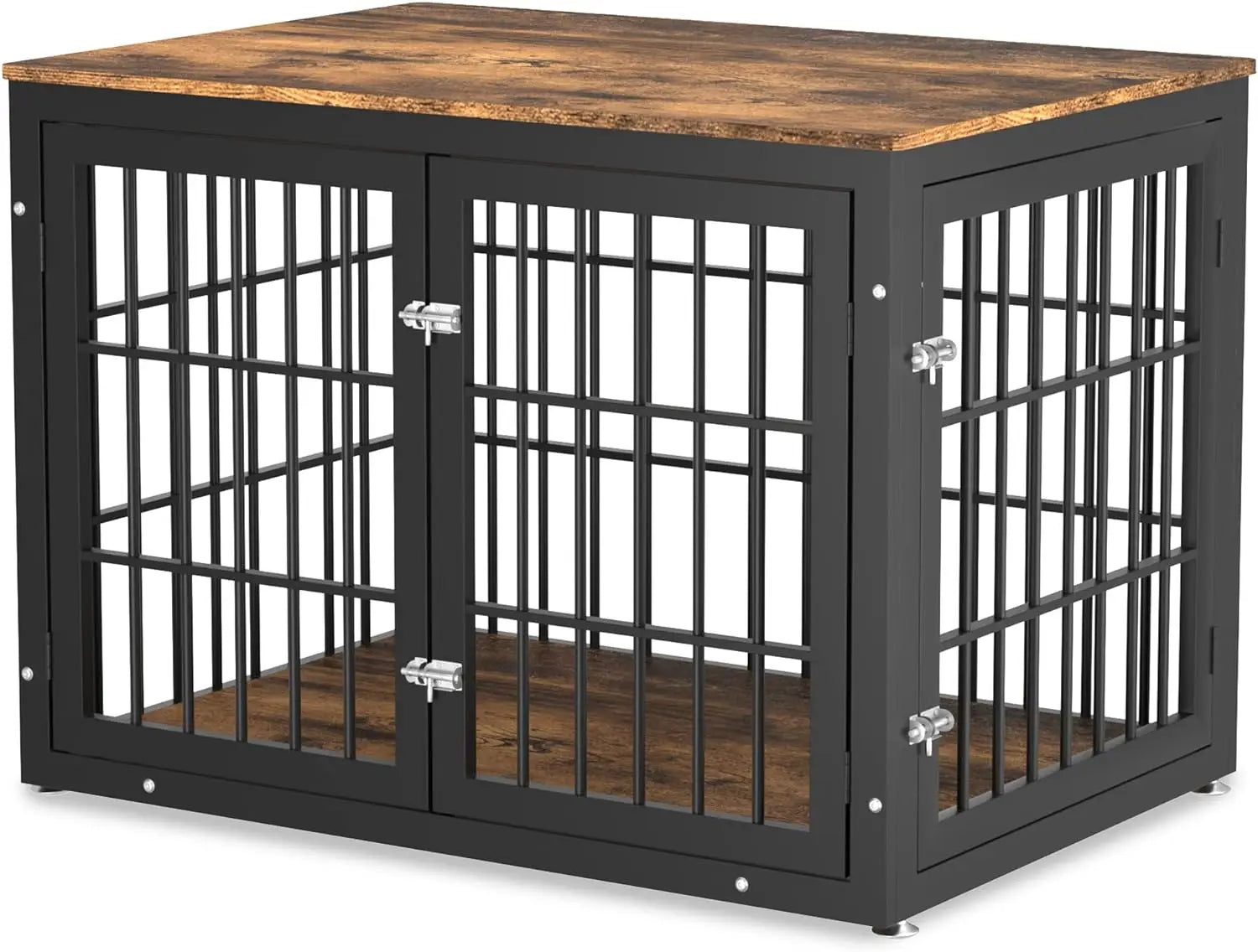 Heavy Duty Dog Crate Furniture for Large and Medium Dogs, Decorative Pet House End Table, Wooden Cage Kennel Furniture Indoor