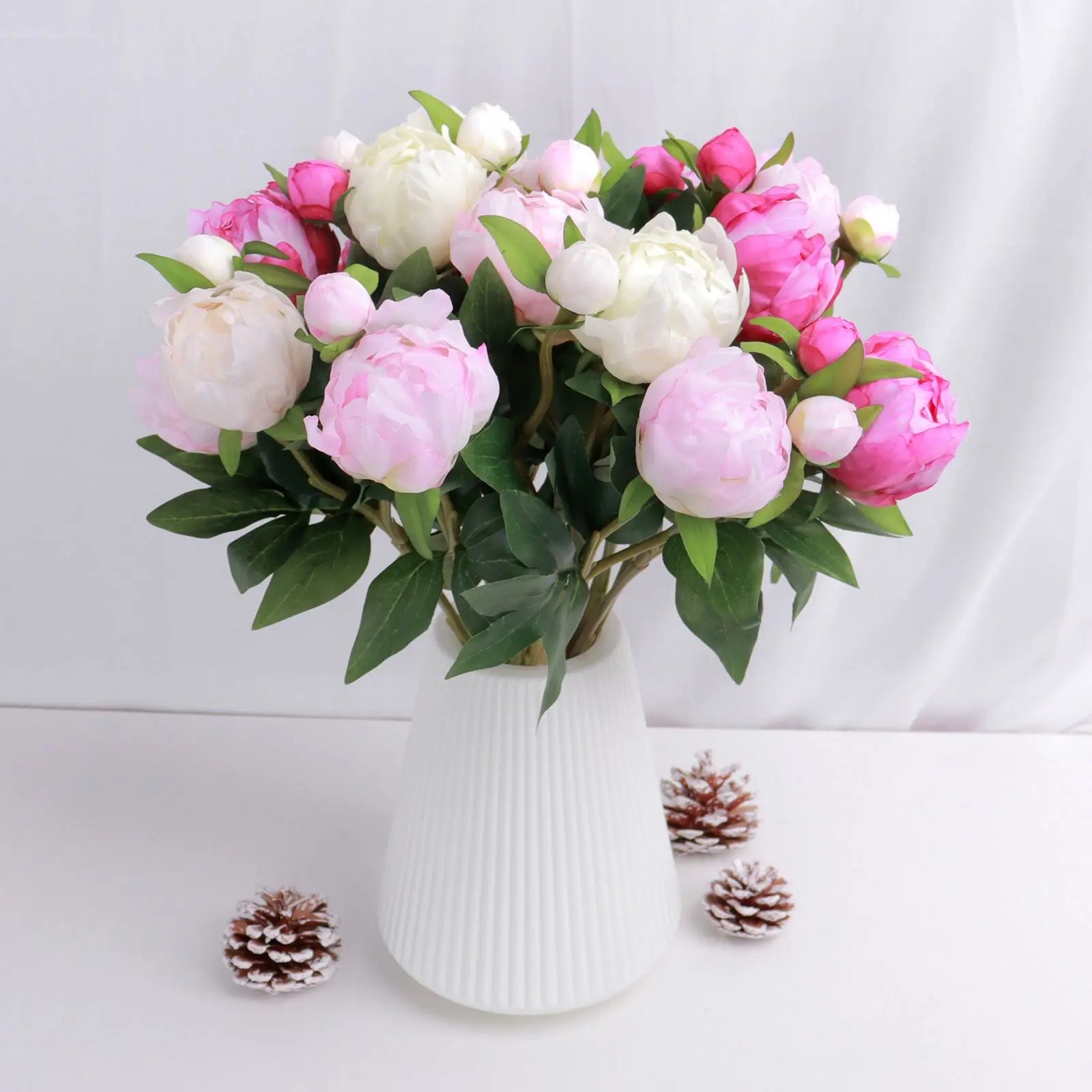 Artificial Flowers Branches Silk Roses