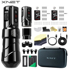 XNET FLUX MAX Wireless Tattoo Machine Kit