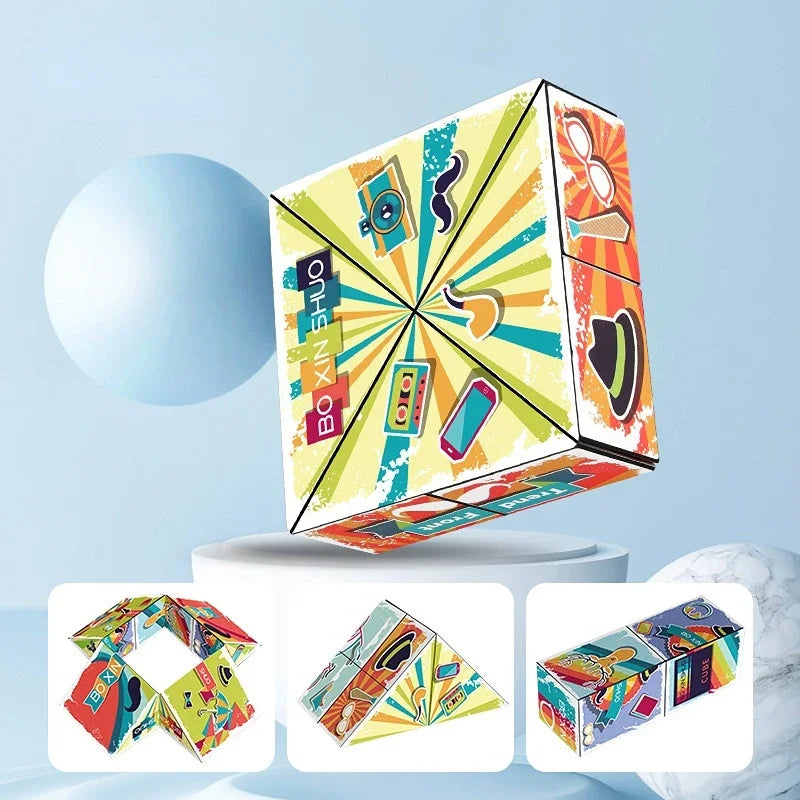 New Infinity Magic Cube Children Anti Stress Puzzle Fingertip Toy Kids Decompression Sensory Toys