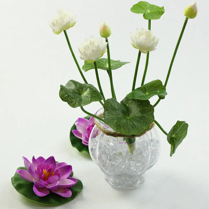 Artificial Lotus Table Decor Fake Flowers