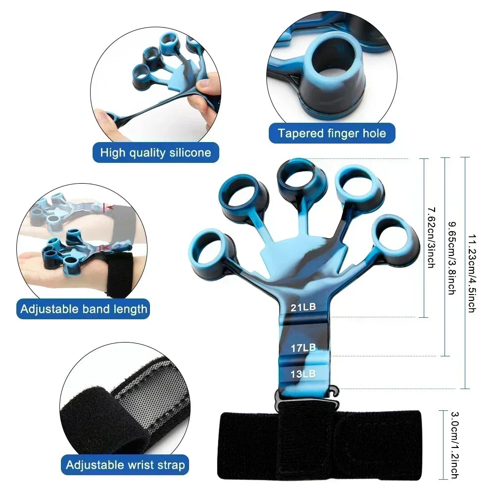 Training & Exercise 6 Resistance Hand Expander Finger Grip Sport Gym Training Accessories