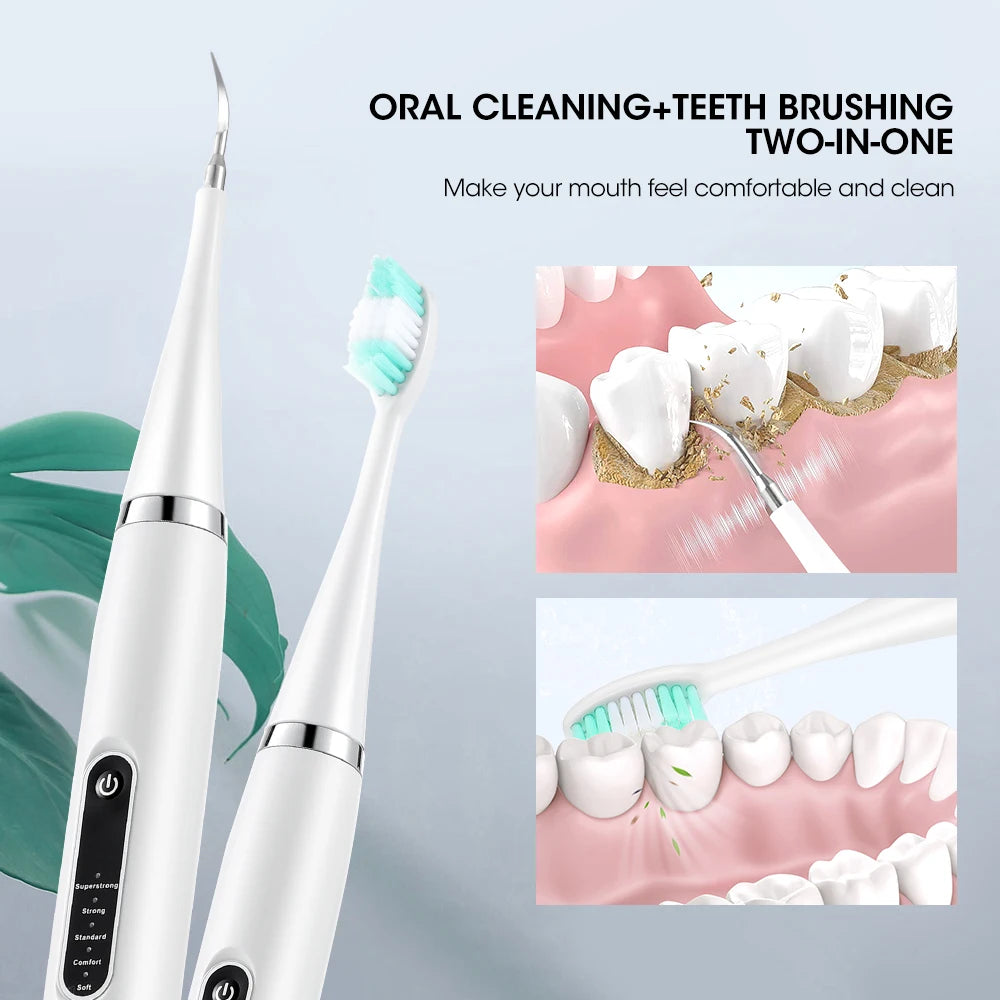 Ultrasound Electric Toothbrush Oral Care Removal Of Dental Calculus Household Multi Automatic Toothbrush USB Waterproof