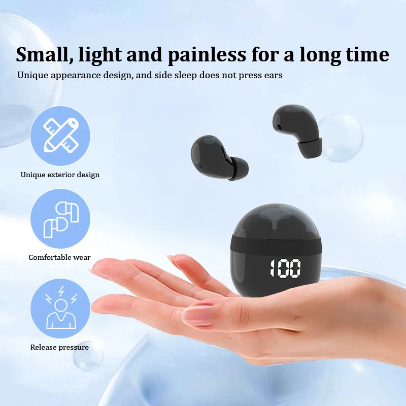 Mini Invisible Bluetooth Headset TWS Wireless In-Ear Earphones