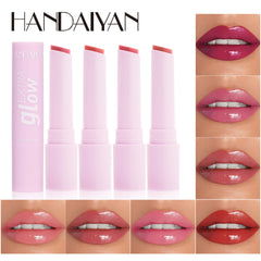 Handaiyan Long Lasting Lipstick Waterproof Moisturizing MIrror Watery Jelly Lip Stick