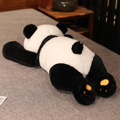 60cm-120cm Giant Panda Plush Toys Soft Sleep Pillow Cartoon Animal Bear