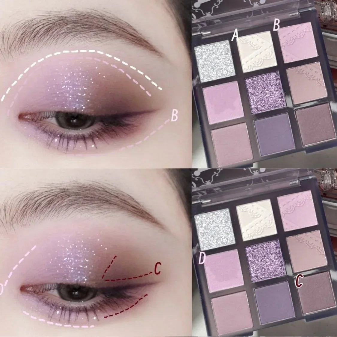 Aurora Purple Eyeshadow Palette