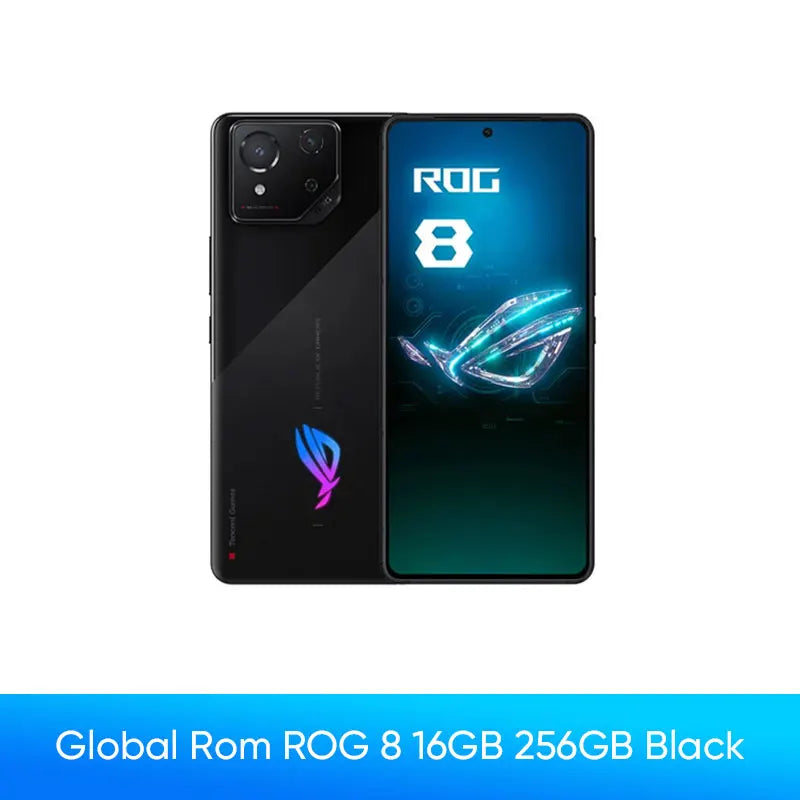 2024 New ASUS ROG 8 & 8 pro 5G Gaming Phone Snapdragon 8 Gen 3 6.78'' 165Hz AMOLED Screen 5500mAh 65W Fast Charge Global Rom