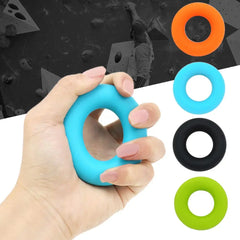 Silicone Grip Strengthener Effective Finger Strength Training Gym Stress Exercise Relief Home Tool