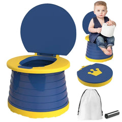 Portable Fold Potty Seat with Storage Bag