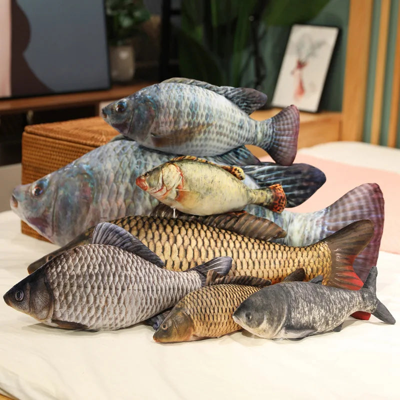 Simulation Funny Fish Plush Toys