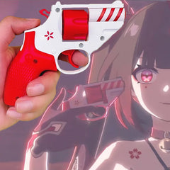 Game Honkai Star Rail Sparkle Cosplay Prop Handgun Model Unisex Adult Red Weapon Revolver