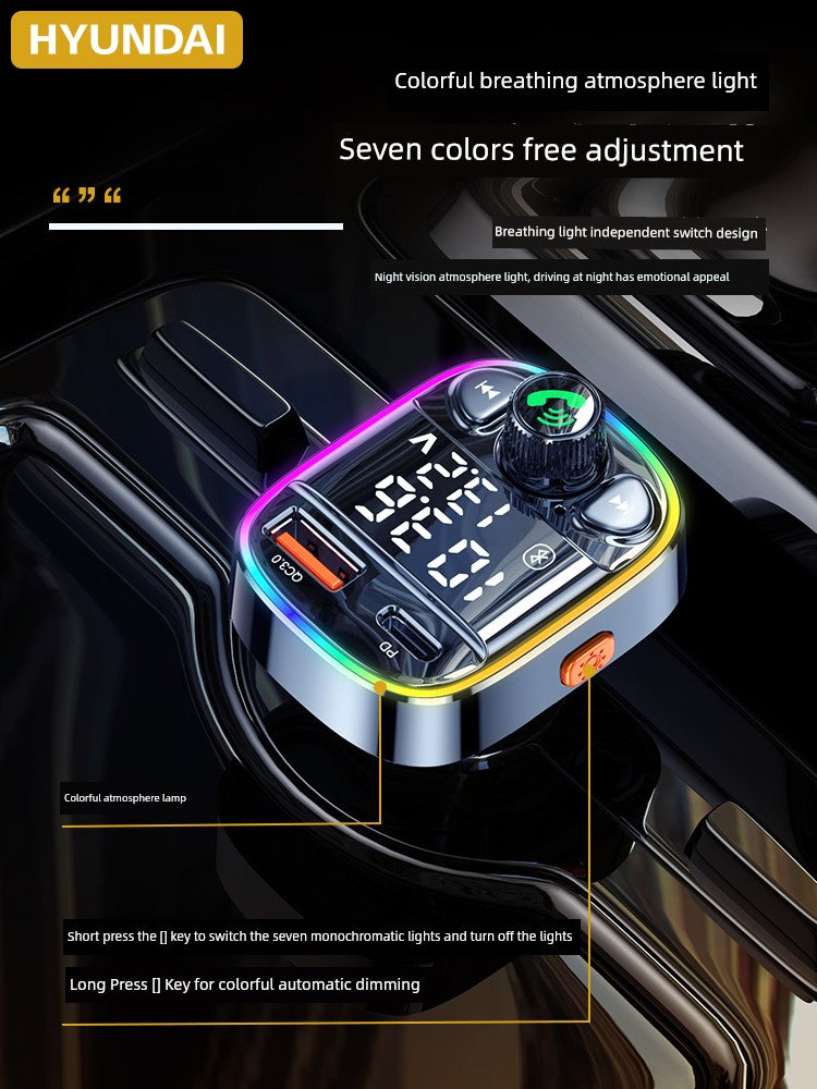 Modern Aux Lossless MP3 Music Fast Charging Car Bluetooth