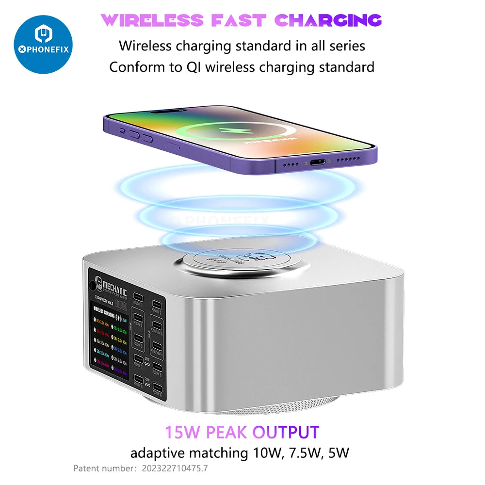 Desktop Fast Charging Station Dock Mobile Phone Power Adapter