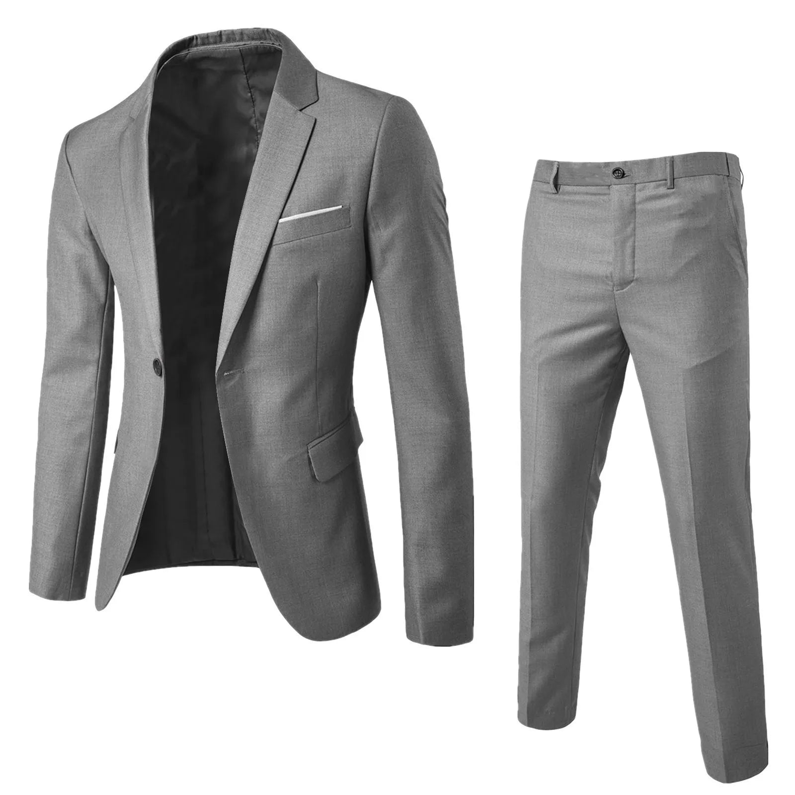 Men's Wedding Suit For Groom Best-Man Groomsman Men Formal Dress Suit Clothes