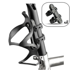 Bicycle Water Bottle Cage Holder Metal Adjustable Rack Cycling Accessories