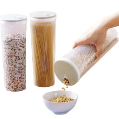 Food Jar Grain Storage Box Transparent Moistureproof Storage Jar