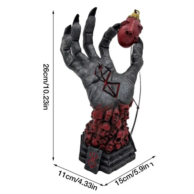 Berserk Hand Of God Resin Anime Figure Berserk Guts L Action Figure Black Swordsman Figurine Gift For Fans Collections