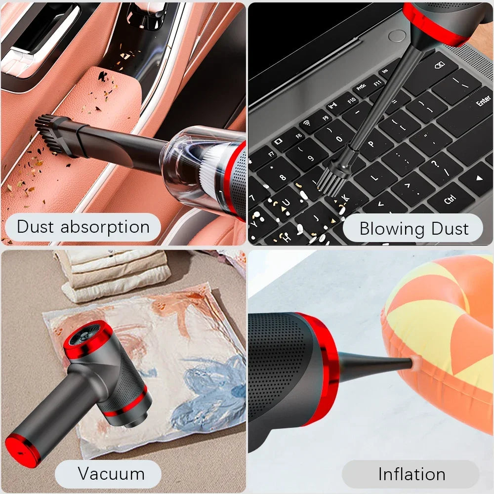 Car Vacuum Cleaner Powerful Wireless Handheld Cleaning Machine