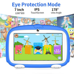 WiFi Tablet MTK Chip Quad Core 4GB RAM 64GB ROM Android 9.0 Google Play Support Bluetooth Kids Tablet Pc 4000mAh