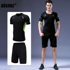 Men's Tracksuit Gym Fitness badminton Sports Suit