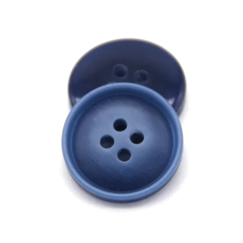 Blue Resin Men Suit Coat Buttons