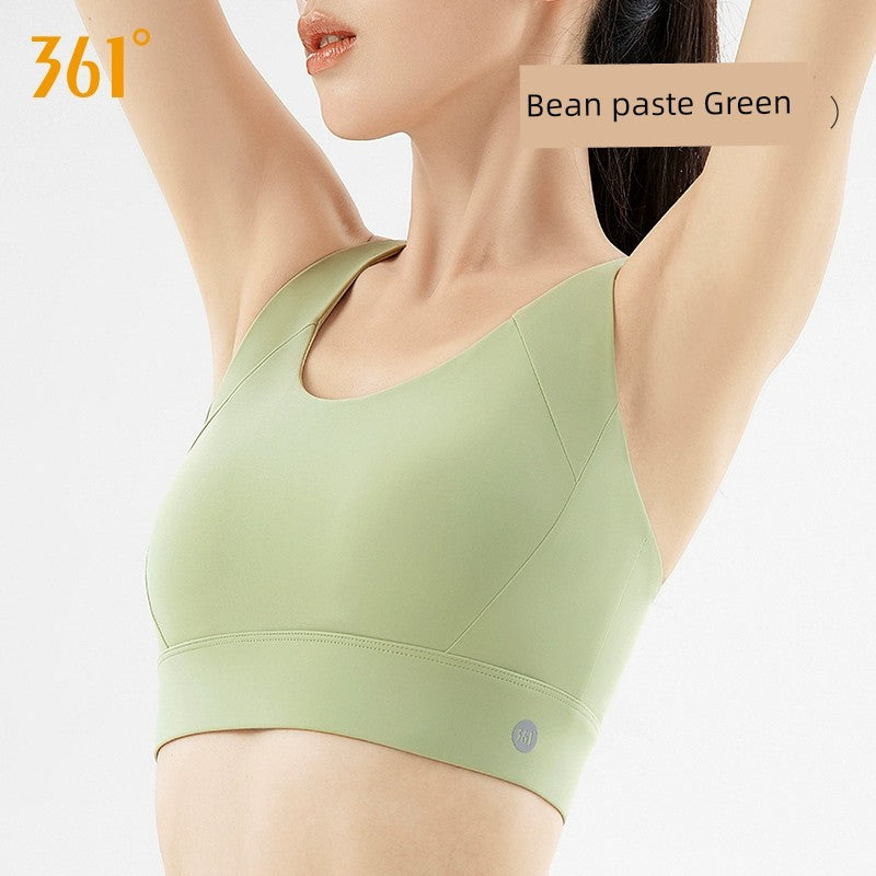 361 Sports Intimates Bubble Wrap High Strength Running Plus Size Yoga Bra Workout Clothes Push-up Sports Vest for Women