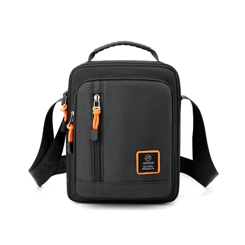 Men's Shoulder Bag Waterproof Small Bag Mobile Phone Man's Messenger Bag Square Bag Travel Crossbody Bags