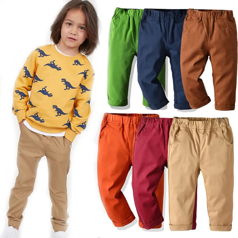 Brand Boys pants autumn kids clothing baby