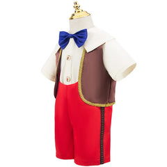 Boys Girls Pino-cchio Cosplay Costume Halloween