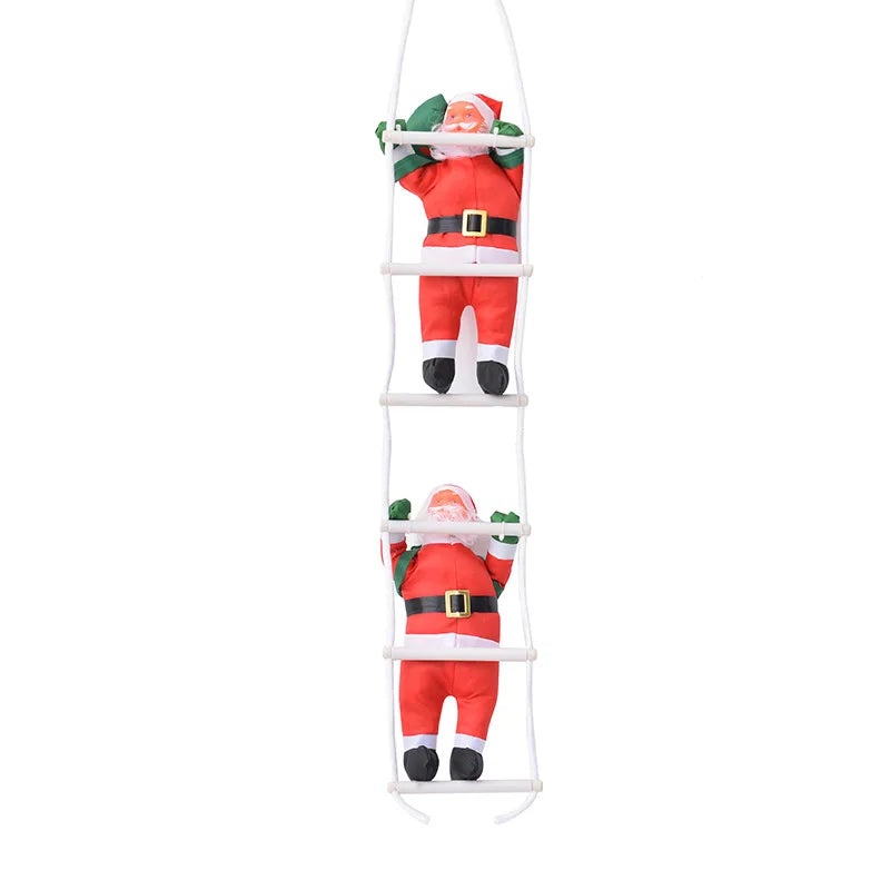 Santa Claus Ladder Christmas Pendant XMAS Navidad Christmas Tree Decoration New Year Home Party Decorations Supplies