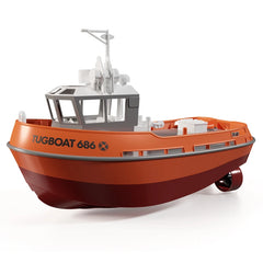 Wireless Radio Control Shipboat 2.4G Electric Remote Control Tugboat Model Toys for Boy