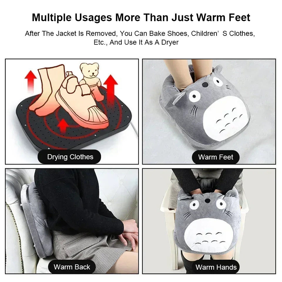 Foot Warmer 3 Modes Constant Temperature Power Saving Safe Electric Warm Heating Pad