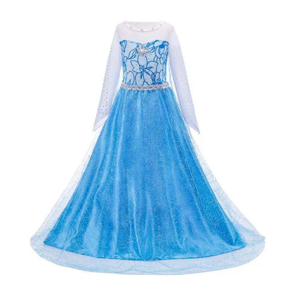 Costume Kids Halloween Cosplay Princess Dress