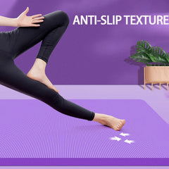 Thickened Anti Slip Yoga Mat Foam Mat Exercise Fitness Pilates Gymnastics Equipment Exercise Mat