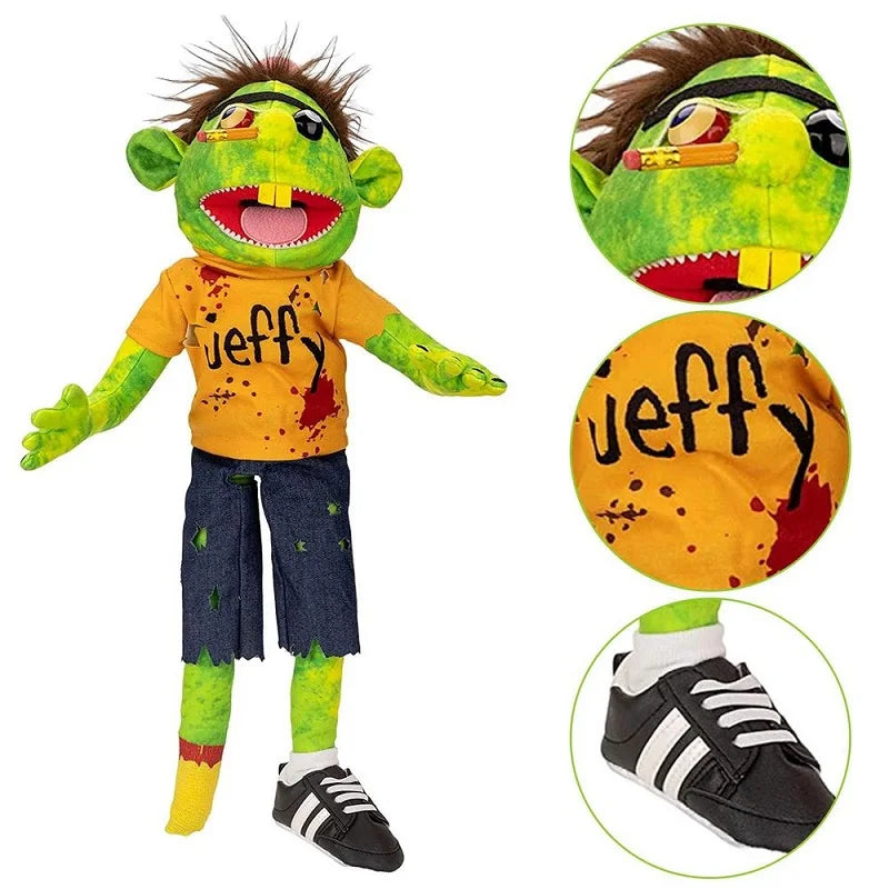 Large Jeffy Puppet Plush Toy