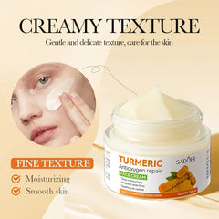 Turmeric Anti Oxygen Repair Face Cream Firming Nourishing Deep Moisturizing Brightening Facial Cream Beauty Korean Skin Care