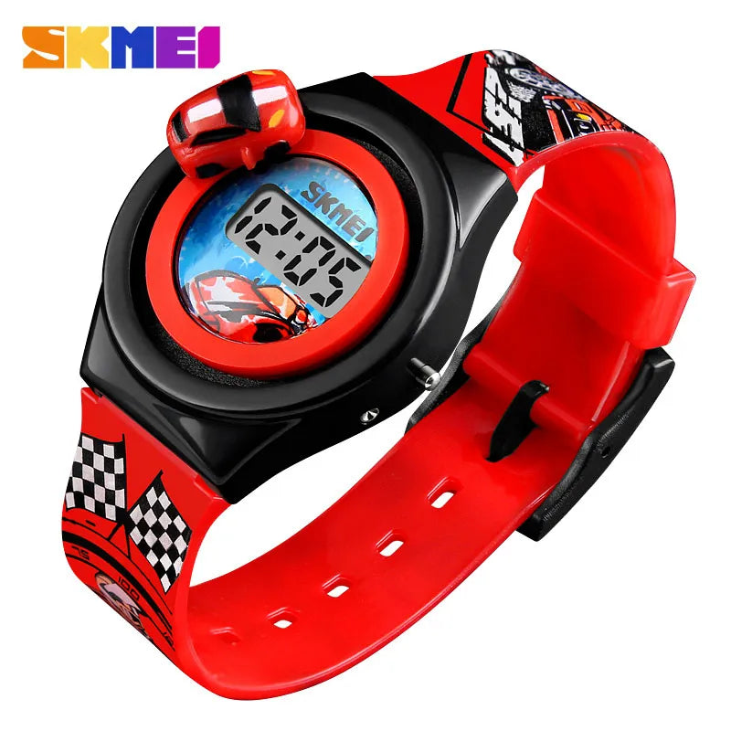 Cartoon Car Kids Watches Toy Children's Watch