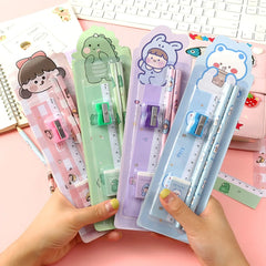 5Pcs Cute Cartoon Pencil Set